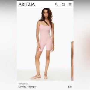 Aritzia Wilfred Divinity Romper XXS